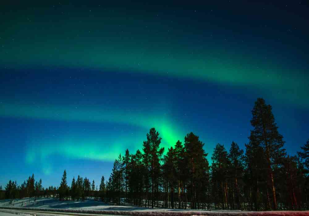 Lapland northern lights
